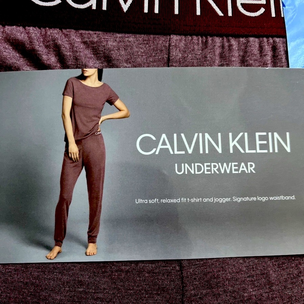 Calvin Klein Maroon Lounge Set